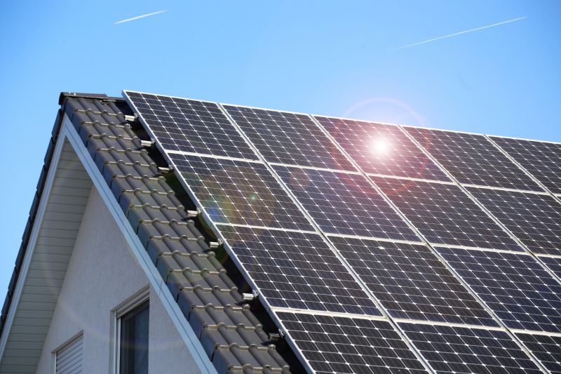 Roof Solar Panel Repair detail